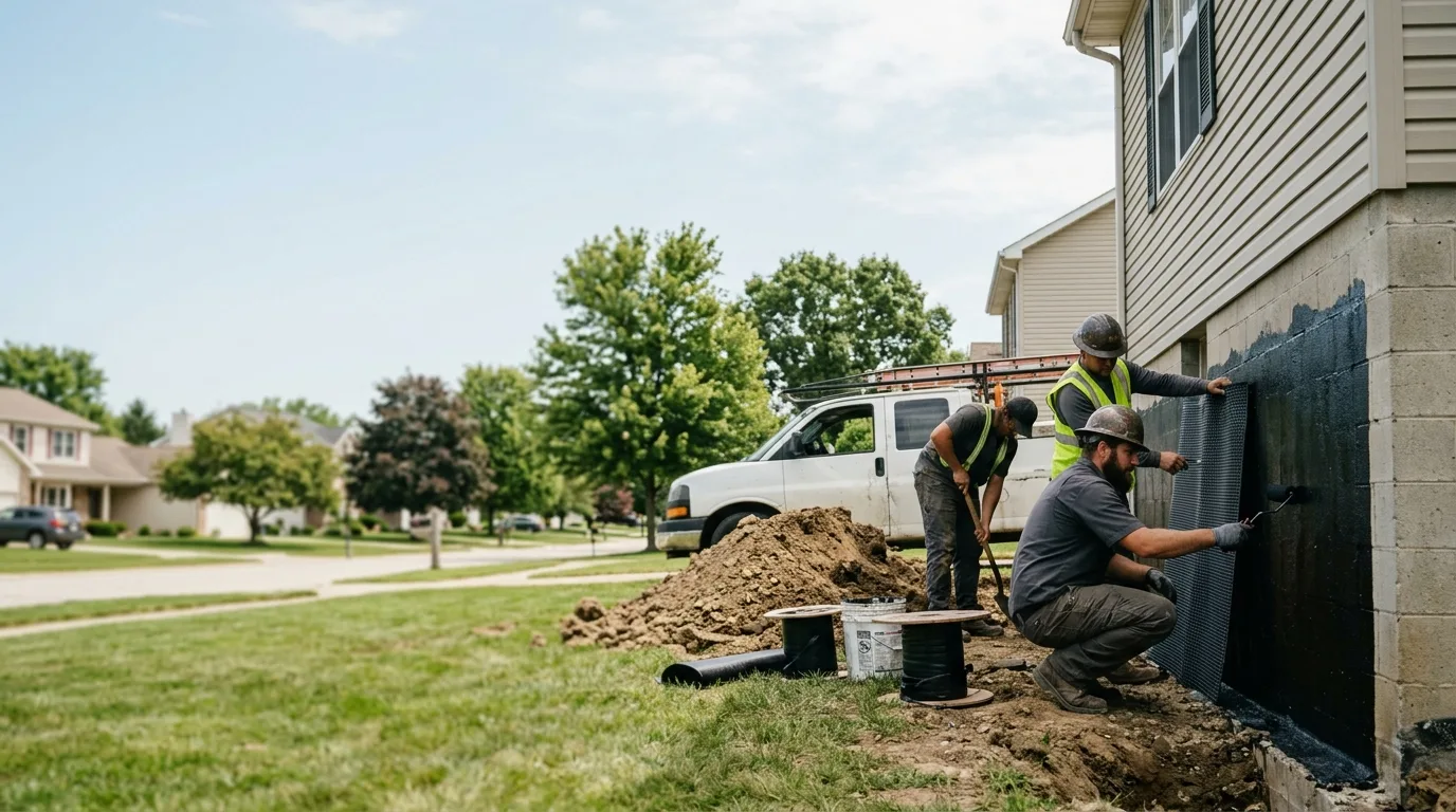 Basement Waterproofing in Harvel, IL near me